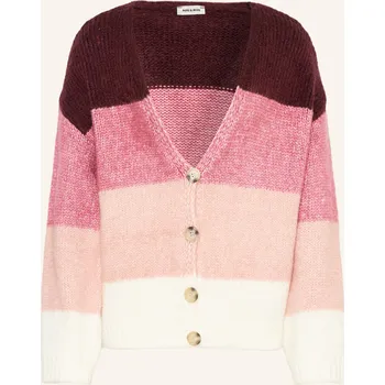 Dámský svetr More & More Dámský Pletený Kardigan, tmavě červená / růžová /...