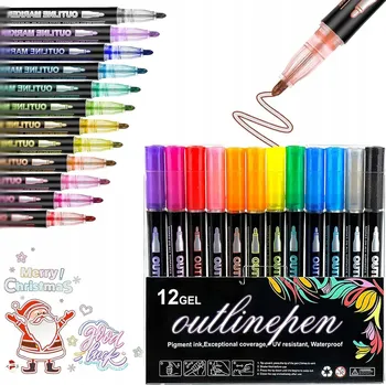 Kovové Fixy Fixy Fixy pro děti, 12 ks. Umělecké