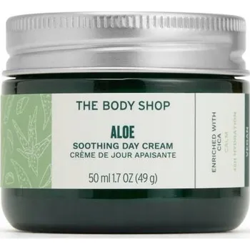 Pleťový krém Zklidňující pleťový krém The Body Shop Aloe denní krém 50 ml