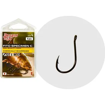 BENZAR MIX - Háčky Fito Specimen-C vel. 4 8 ks