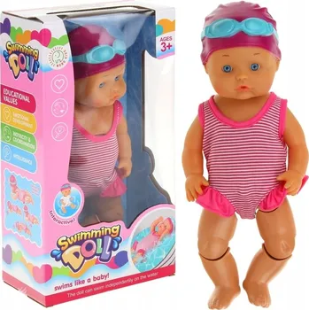 Panenka Panenka miminko Nobo Kids plovoucí interaktivní s kostýmem 36 cm