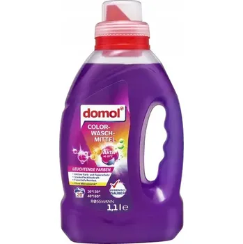 Prací gel Tekutý prací prostředek na barevné prádlo Domol 1,1 l