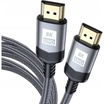 Video kabel KABEL HDMI 2.1 ULTRA High Speed UHD 8K 60 Hz 4K 120 Hz 1 m propojovací kabel