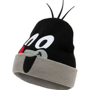 Čepice Zimní dětská pletená čepice The Little Mole|Krteček: Maskot (3-8 let)