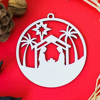 Vánoční dekorace Koule na stromeček - Vánoční Betlém | DUBLEZ