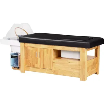 Kadeřnické křeslo Head Spa Bali mycí křeslo - černé