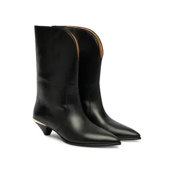 Dámské kozačky Polokozačky LOVE MOSCHINO JA24363G0NIA0000 Černá 37