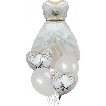Svatební dekorace Balónky na Svatba Svatební Hostina, svatební šaty, nevěsta