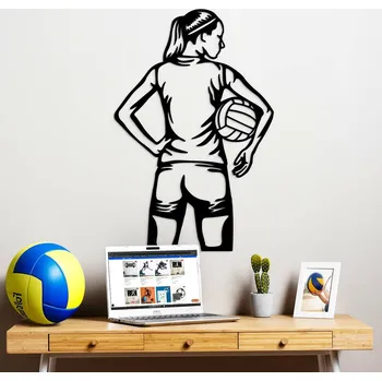 Obraz Sportovní obraz na zeď - Volejbalistka | DUBLEZ