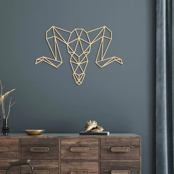 Obraz Polygonální dekorace - Znamení Kozoroh | DUBLEZ