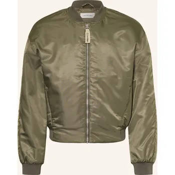 Dámská mikina Calvin Klein Dívčí Blouson, olivová, 164