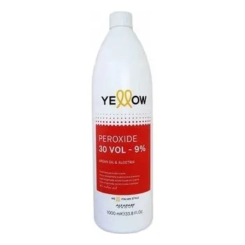 Barva na vlasy Alfaparf Yellow 30 vol. 9% 1l oxidační emulze