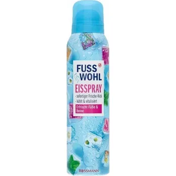 Péče o nohy Fusswohl Chladivý sprej deodorant antiperspirant na nohy 150 Ml