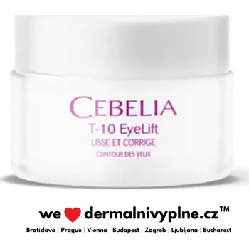 Péče o oční okolí CEBELIA T-10 EYELIFT 15ml – Pro korekci a prevenci vzniku vrásek v očním okolí