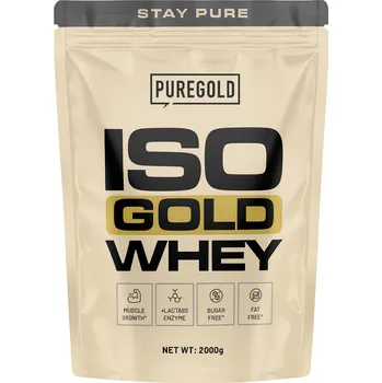 Protein Puregold Iso Whey Gold - PureGold, 2000 g Příchuť: Jahoda