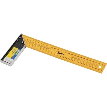 Úhloměr Úhelnice truhlářská plech 250 mm