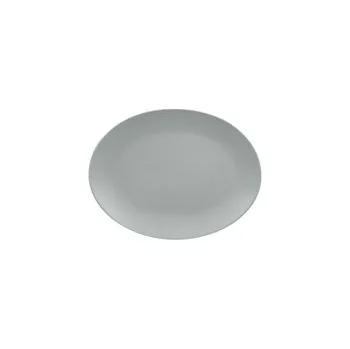 Talíř RAK Talíř oválný 36 × 27 cm, šedá | RAK-NFNNOP36PG