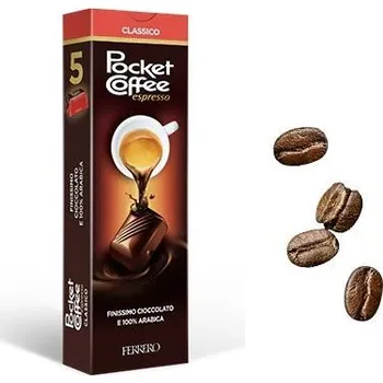 Bonboniéra Pocket Coffee 62,5g / 12 ks