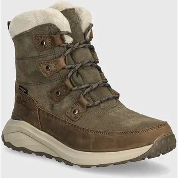 Dámská zimní obuv Sněhule Jack Wolfskin DROMOVENTURE TEXAPORE 4059851 zelená 91X, EUR 39