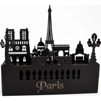 Obraz Dřevěný stojan na tužky - Paříž | DUBLEZ