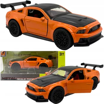 autíčko Vozidlo model s otevíracími dveřmi, auto s pohonem typu pull and back, auto