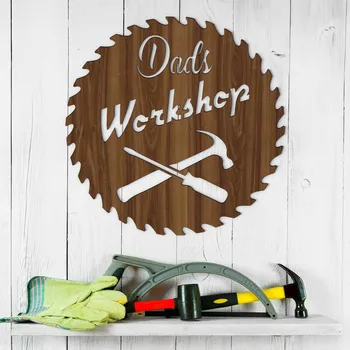 Obraz Dřevěný obraz do garáže - Dad's Workshop | DUBLEZ