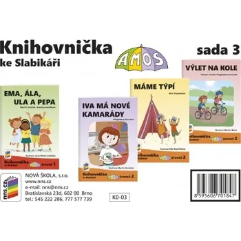 Český jazyk Knihovnička ke slabikáři - Sada 1 KR-1