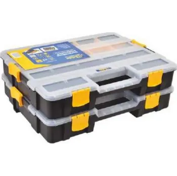 Organizér modulární 2 ks 17 buněk, 375*294*66 mm (14 '3/4')