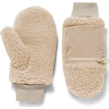 Rukavice 687621 - Tchibo - Plyšové palčáky - pro ženy - vel. 7,5 - barva: bílá