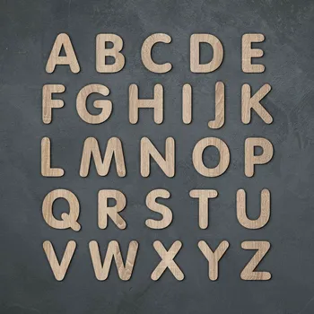 Dřevěná vkládačka - Abeceda | DUBLEZ