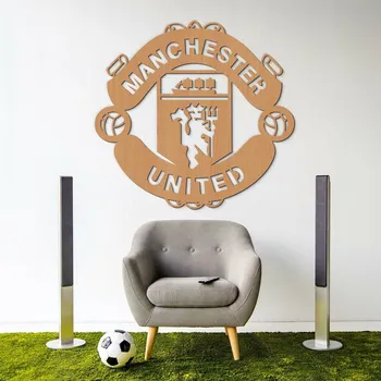 Obraz Dřevěný obraz - Logo Manchester United, Buk | DUBLEZ