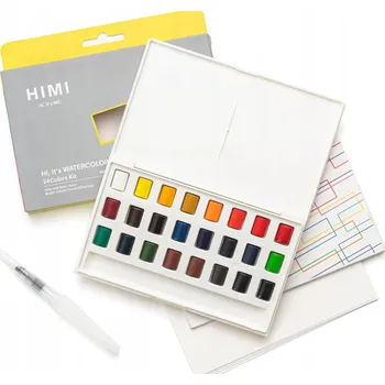 Vodová barva Akvarelové barvy 24 ks x 2 ml