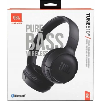 Sluchátka BEZDRÁTOVÁ SLUCHÁTKA JBL BLUETOOTH NAUŠNÍ TWS JBL TUNE 510 BT MODRÁ