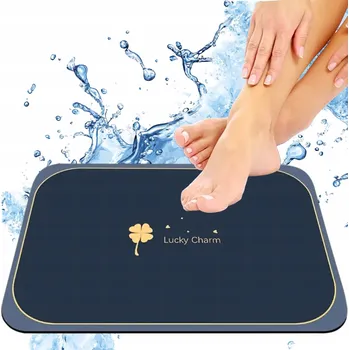 Koupelnová předložka KOUPELNOVÁ PŘEDLOŽKA ROHOŽKA PROTISKLUZOVÁ 80X50 CM RYCHLESCHNOUCÍ