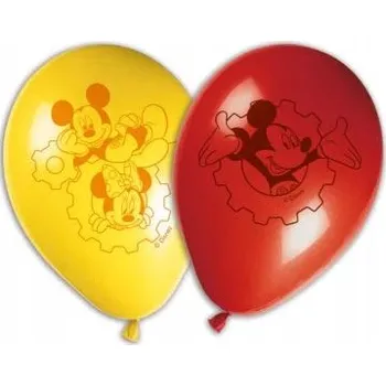 Balónek Sada gumových balónků s potiskem potiskem myšák Mickey , 12 ks.
