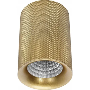 Bodové svítidlo Zlaté zdobené bodové svítidlo na omítku pro žárovku GU10 LED, moderní, 10 cm