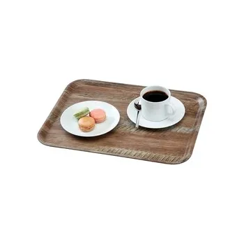 Podnos Madeira 36 × 46 cm, tmavý dub