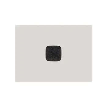 Talíř RAK Talíř čtvercový 11 × 11 cm, černá | RAK-IPAUSP11