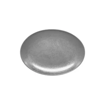 Talíř RAK Shale talíř oválný 32 × 23 cm – šedá | RAK-SHNNOP32