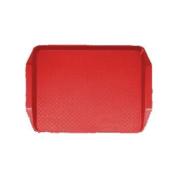 Fast Food podnos 300 × 430 mm, červená