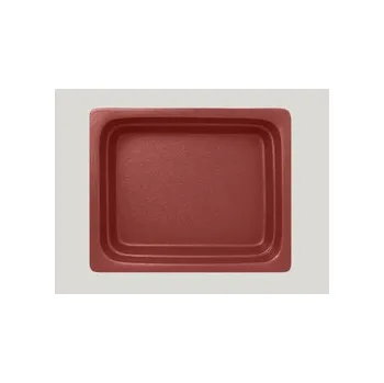 RAK Gastronádoba GN 1/2 065 mm, tmavě červená | RAK-NFBU1.2DR