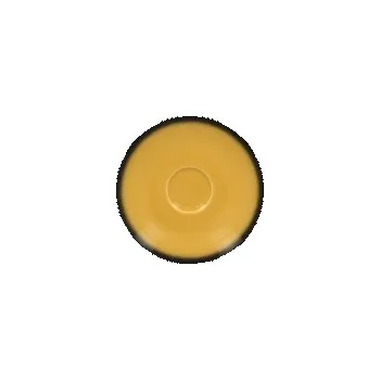 Talíř RAK Podšálek kulatý 17 cm, žlutá | RAK-LECLSA17NY