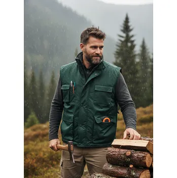 pracovní vesta CERVA GROUP Vesta BEAVER, různé barvy Velikost L zelená