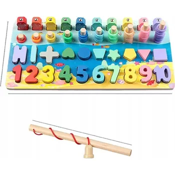 Dřevěná hračka Lalia Dřevěná Hračka s rybou, 42 x 16 cm