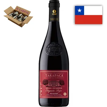 Víno Viňa Tarapacá Etiqueta Roja Red Blend Gran Reserva 6 x 0,75l, červené víno