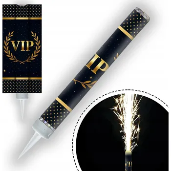 Dortová svíčka DORTOVÁ FONTÁNA VIP PRO VIP, VÝJIMEČNÁ PRESTIŽNÍ PRSKAVKA SVÍČKA 12cm