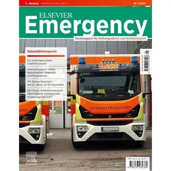 ELSEVIER Emergency. Sekundärtransporte. 5/2025 - Flake, Frank