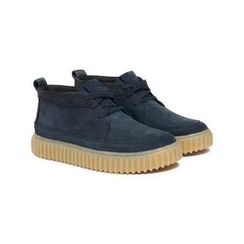 Pracovní obuv Kotníková obuv Clarks Torhill LaceHi 26183475 Tmavomodrá 41_5