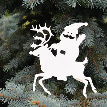 Vánoční dekorace Santa Claus dekorácia na okno | DUBLEZ