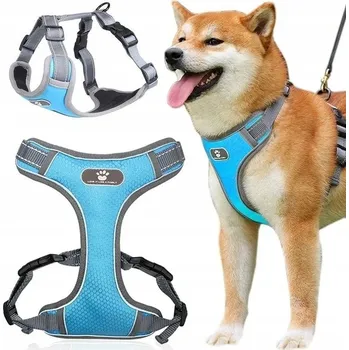 Postroj pro psa NUXIE PREMIUM BEZTLAKOVÉ POSTROJE PRO PSY NASTAVITELNÉ GUARD XL